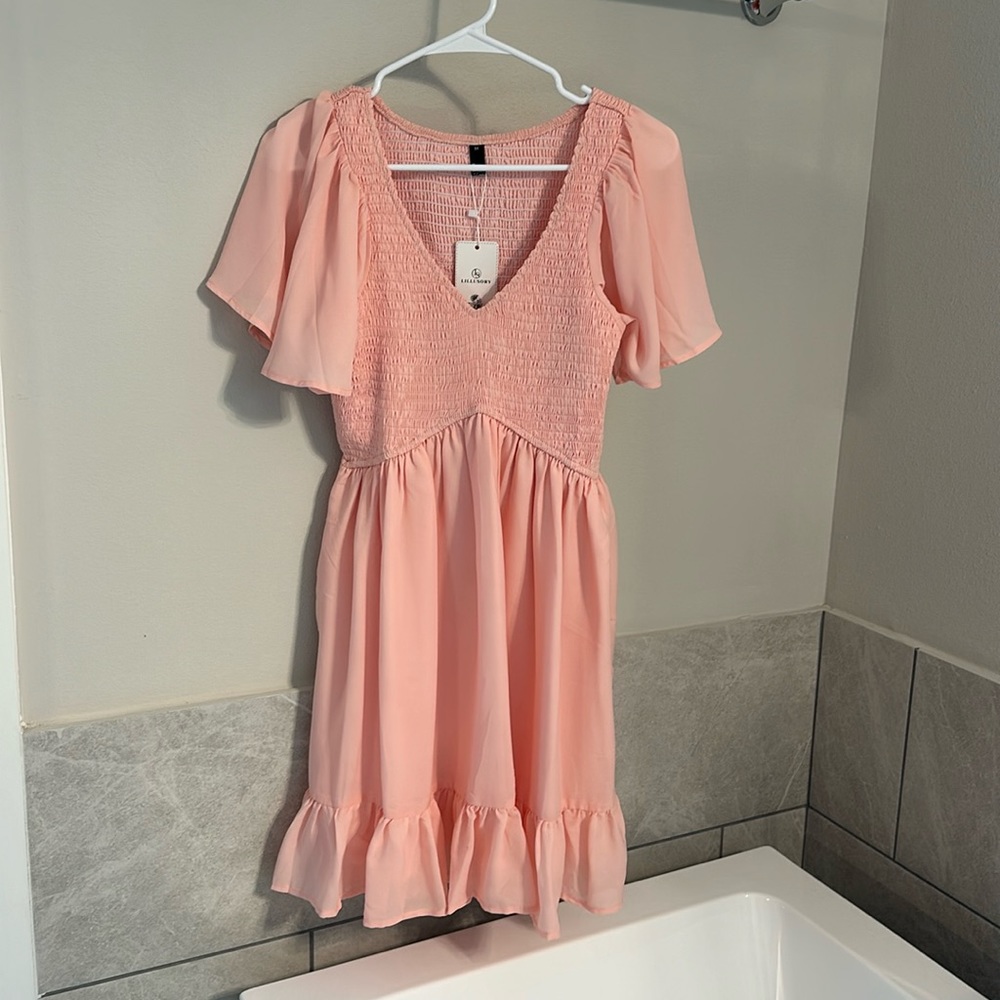 Women’s Pink Stretchy Dress
